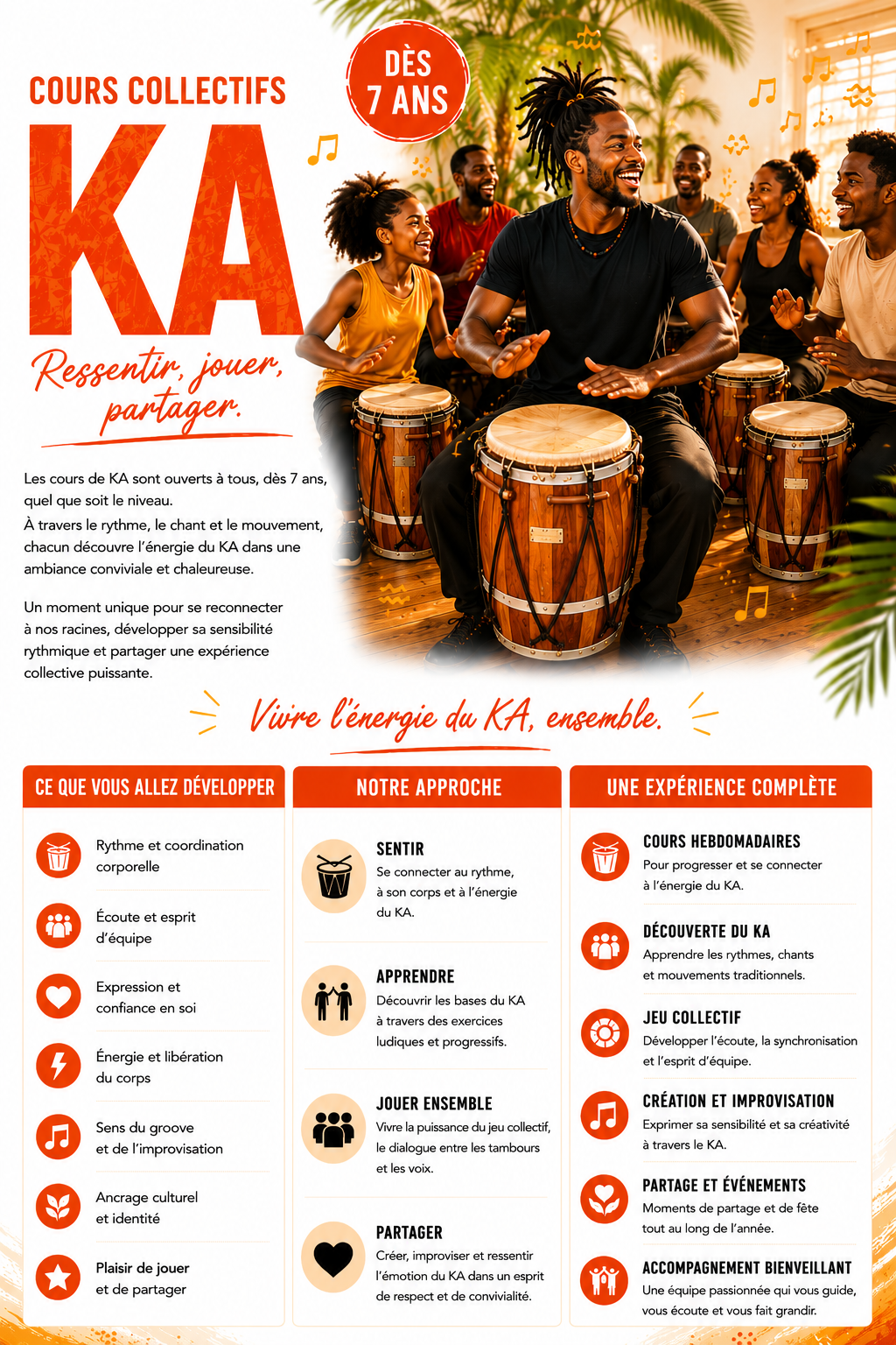 Plaquette cours collectif Ka — CRESCENDO